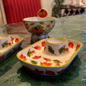 Temp-Tations Harvest Leaf Serveware Set
3 Pieces One Ramikin